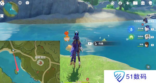 原神蒙德钓鱼位置分布情况 蒙德钓鱼八处分布情况攻略[多图]图片13