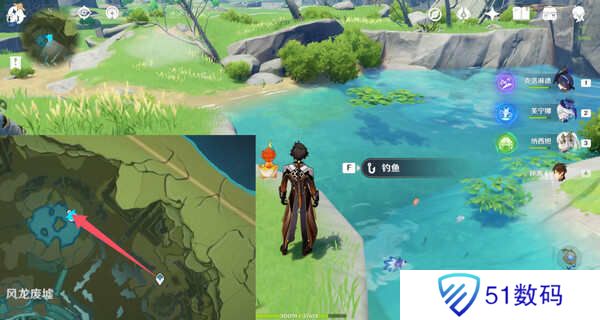 原神蒙德钓鱼位置分布情况 蒙德钓鱼八处分布情况攻略[多图]图片17