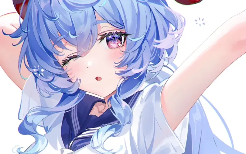 原神旅行者和甘雨拔萝卜图片是啥梗,旅行者和甘雨同人漫画