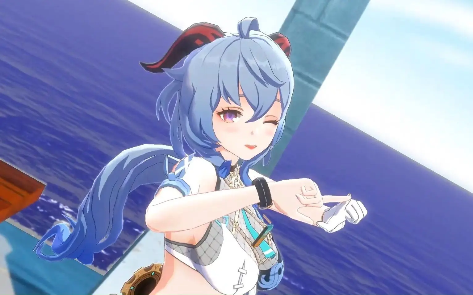 森甘雨游泳衣女遮肚显瘦是什么意思,说的是原神甘雨吗