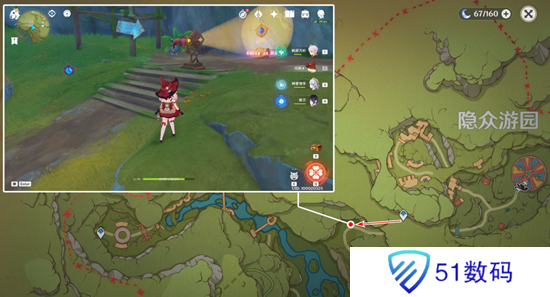 原神隐众游园绮光彩灯解密攻略 隐众游园绮光彩灯位置大全[多图]图片2