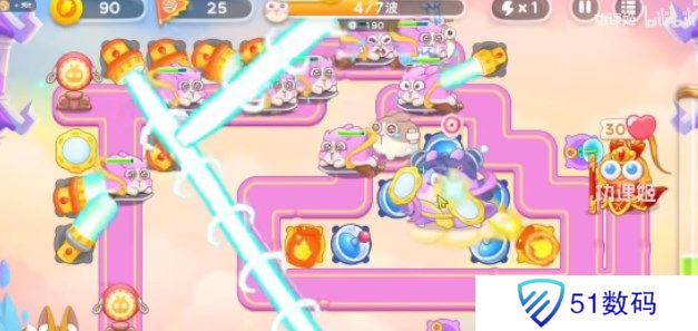 保卫萝卜4周赛7月11日攻略：7月11日周赛无伤图文通关教程[多图]图片3