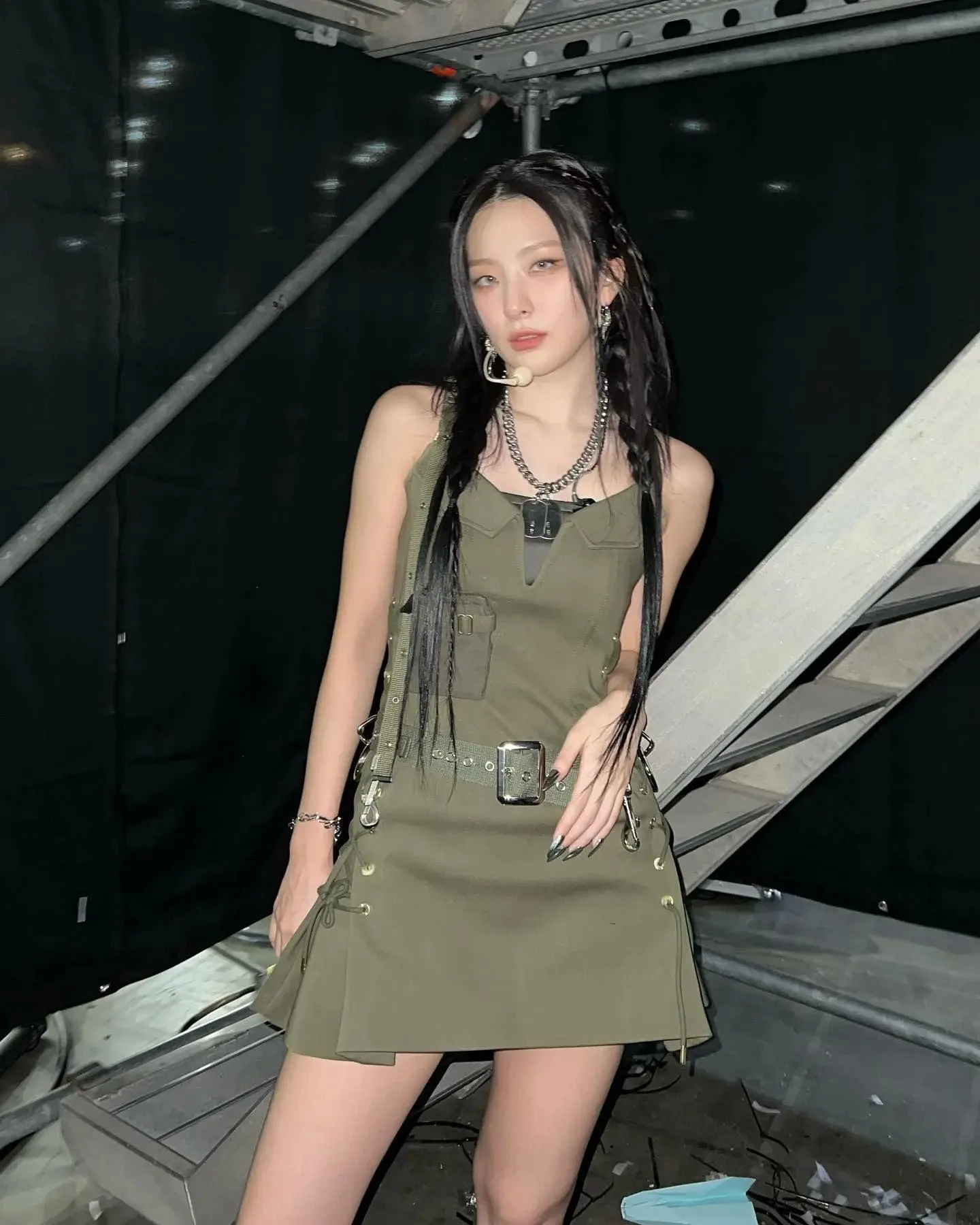 姜涩琪是哪个女团成员,姜涩琪ins照片更新又酷又飒