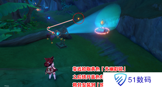 原神隐众游园绮光彩灯解密攻略 隐众游园绮光彩灯位置大全[多图]图片5