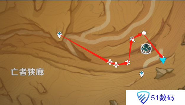 原神5.0沙脂蛹采集路线攻略 沙脂蛹在哪里采集更快[多图]图片3