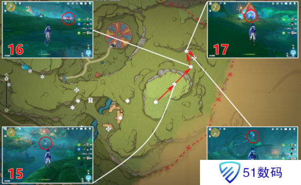 原神隐众游园南礼券在哪里收集 隐众游园南礼券位置汇总攻略[多图]图片6