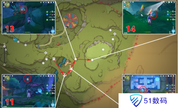 原神隐众游园南礼券在哪里收集 隐众游园南礼券位置汇总攻略[多图]图片5
