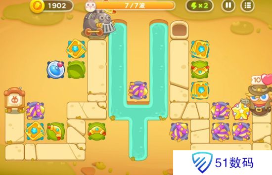 保卫萝卜4波仔很忙第7关攻略 波仔很忙第七关图文通关教程[多图]图片5