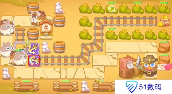 保卫萝卜4波仔很忙第9关攻略 波仔很忙第九关图文通关教程[多图]图片1