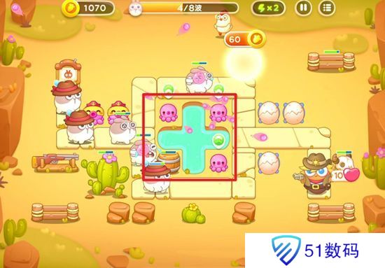 保卫萝卜4波仔很忙攻略 波仔很忙60关无伤图文通关教程[多图]图片4