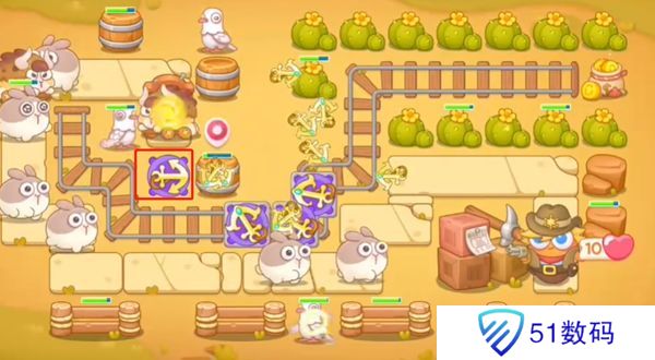 保卫萝卜4波仔很忙第9关攻略 波仔很忙第九关图文通关教程[多图]图片2