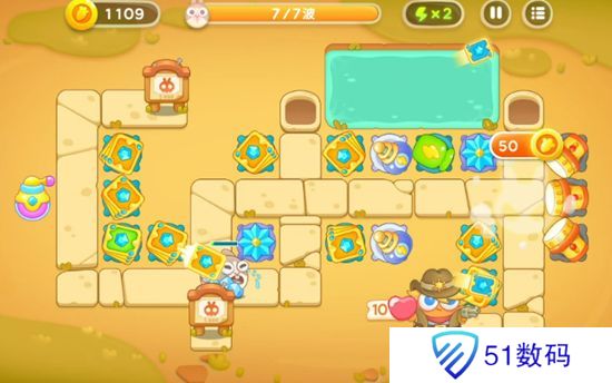 保卫萝卜4波仔很忙第6关攻略 波仔很忙第6关图文通关教程[多图]图片6