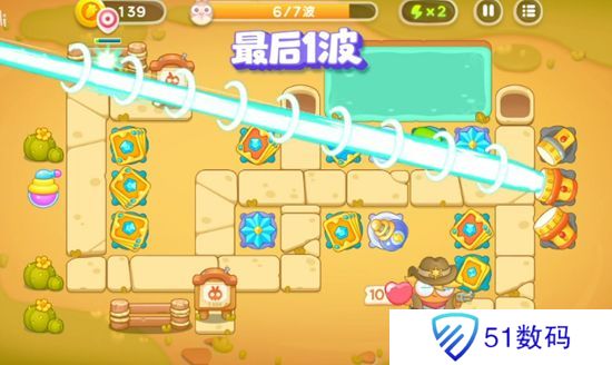 保卫萝卜4波仔很忙第6关攻略 波仔很忙第6关图文通关教程[多图]图片5