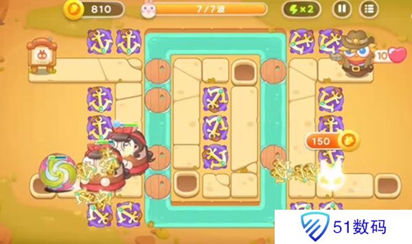 保卫萝卜4波仔很忙第3关攻略 波仔很忙第3关图文通关教程[多图]图片5