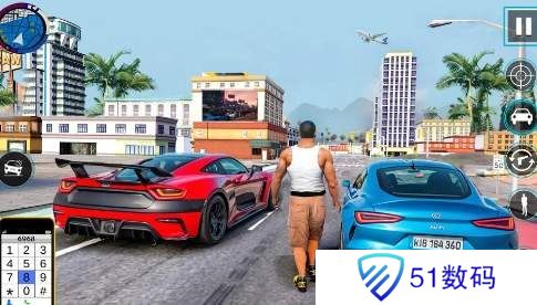 城市驾驶汽车模拟器3D