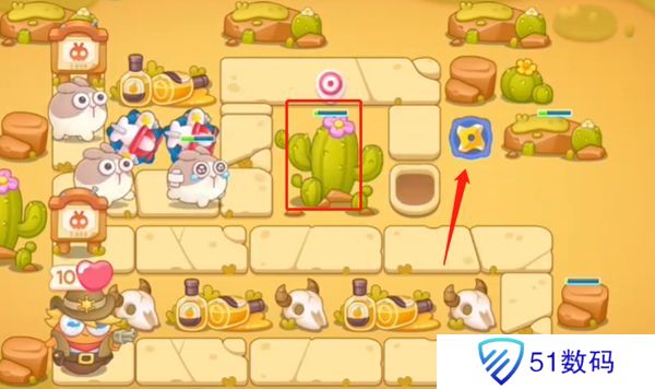 保卫萝卜4波仔很忙第12关攻略 波仔很忙第十二关图文通关教程[多图]图片2