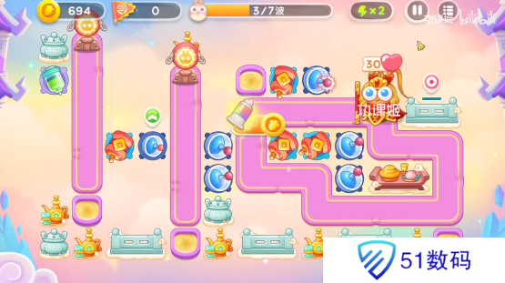 保卫萝卜4周赛6月27日攻略：6月27日周赛无伤图文通关教程[多图]图片3