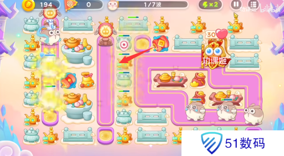 保卫萝卜4周赛6月27日攻略：6月27日周赛无伤图文通关教程[多图]图片2