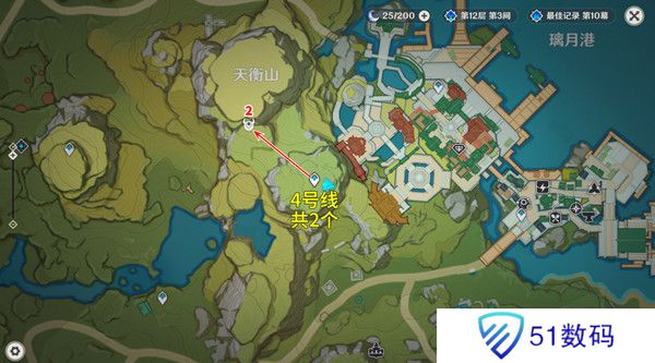 原神丘丘萨满收集汇总 丘丘萨满分布图及速刷路线[多图]图片4