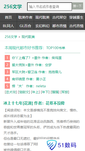 256中文小说阅读网